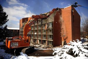 Four Points by Sheraton Hotel Demolition Denver